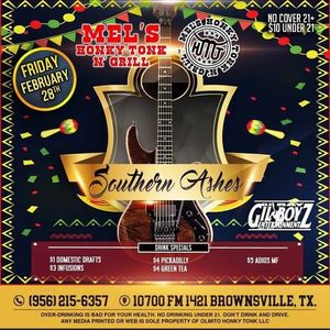 Image post by @SouthernAshesMusic on Facebook