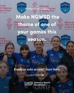 Image post by @womenssportsfoundation on Instagram