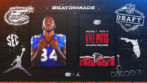 Image post by @GatorsFB on Twitter