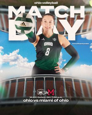 Image post by @OhioBobcatsVB on Twitter/X