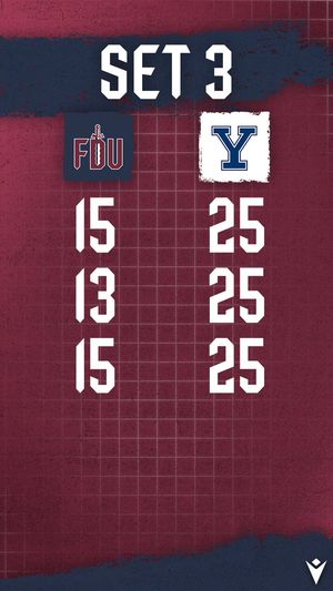 Image post by @FDUKnightsWVB on Twitter/X