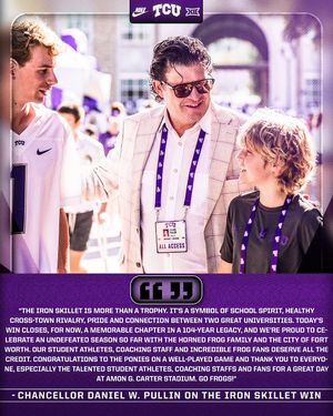 Image post by @tcu_athletics on Instagram