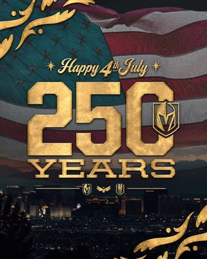 Image post by @GoldenKnights on Twitter
