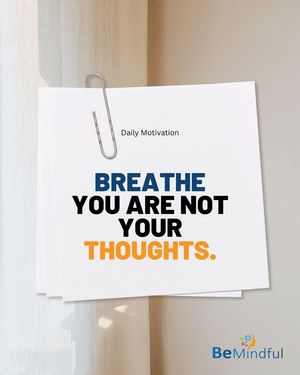 Image post by @Bemindful.us.org on Facebook