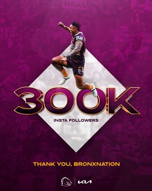 Image post by @brisbanebroncos on Instagram