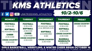 Image post by @kmseaglesathletics on Instagram