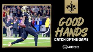 Image post by @Saints on Twitter