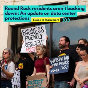 Image post by @texasdatacenterrebellion on Instagram