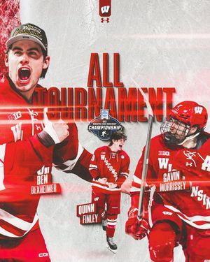 Image post by @BadgerMHockey on Twitter