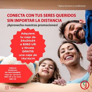 Image post by @cjexpress.paqueteria on Facebook