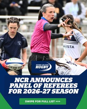Image post by @nationalcollegiaterugby on Instagram
