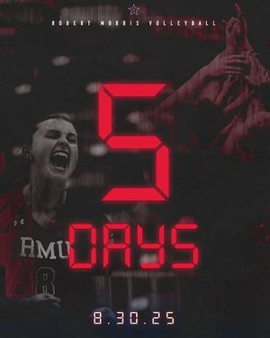 Image post by @rmuvolleyball on Instagram
