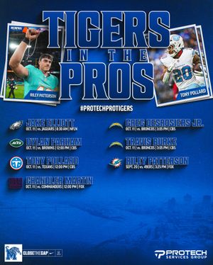 Image post by @memphisfootball on Instagram