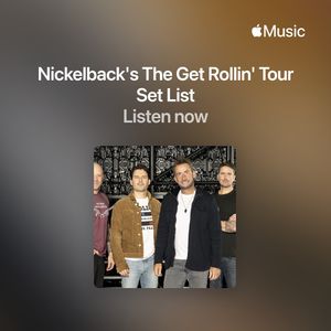 Image post by @nickelback on Instagram