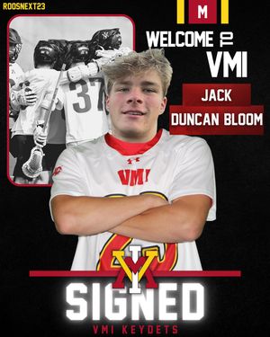 Image post by @vmi_lacrosse on Instagram
