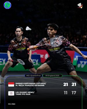Image post by @bolalobbadminton on Instagram