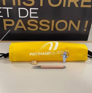 Image post by @patinageqc on Facebook