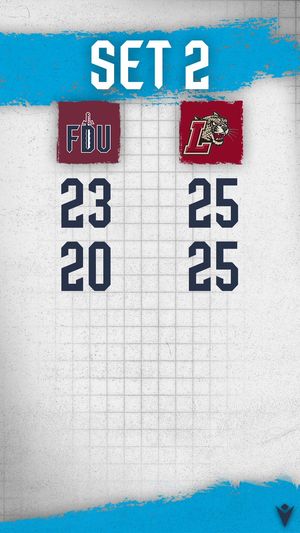 Image post by @FDUKnightsWVB on Twitter