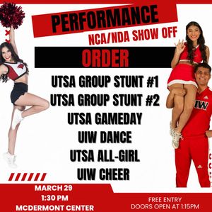 Image post by @uiwcheer on Instagram