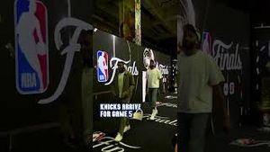 Video post by @nyknicks on YouTube