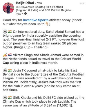Image post by @baljitrihal on Instagram