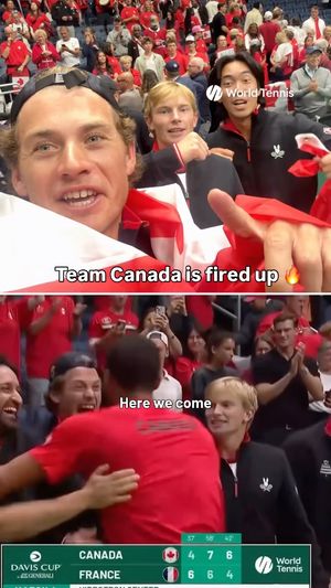 Video post by @DavisCupTennis on Facebook