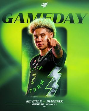 Image post by @seattlestorm on Instagram