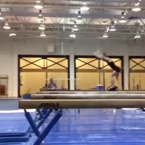 Image post by @OklahomaWGymnastics on Facebook
