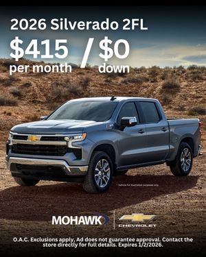 Image post by @mohawkchevrolet on Instagram