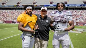 Image post by @AggieFootball on Twitter