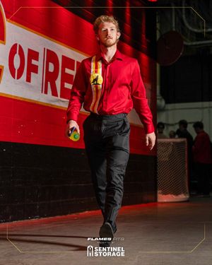 Image post by @NHLFlames on Twitter