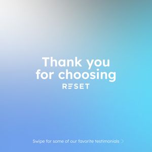 Image post by @reset.app on Instagram