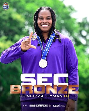 Image post by @lsutrackfield on Instagram