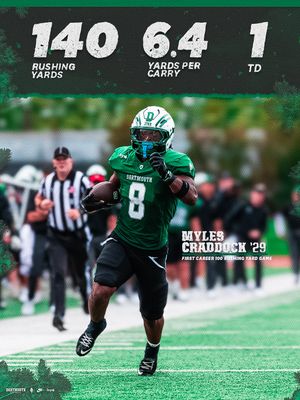 Image post by @dartmouthftbl on Instagram