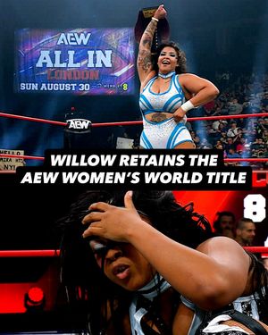 Image post by @aew on Instagram
