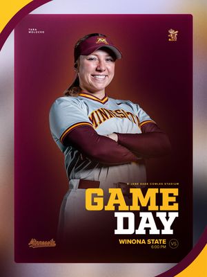 Image post by @gophersoftball on Instagram