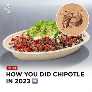 Image post by @chipotle on Instagram