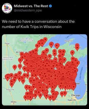 Video post by @midwestvstherest on TikTok