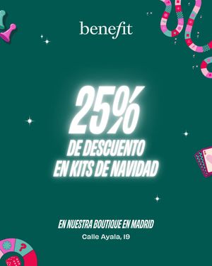 Image post by @benefitspain on Instagram