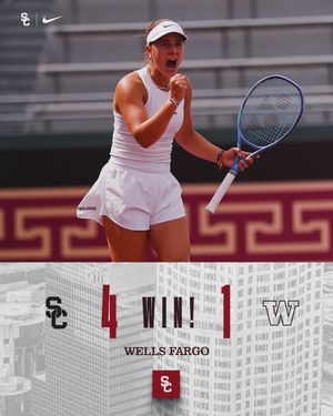 Image post by @uscwomenstennis on Instagram