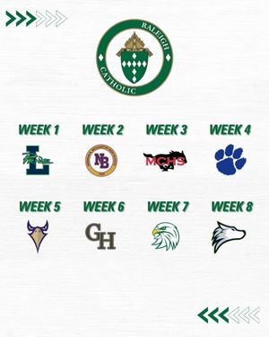 Image post by @raleighcatholicpuck on Instagram