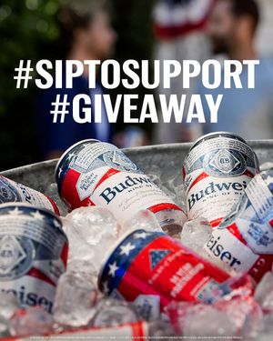 Image post by @budweiserusa on Twitter