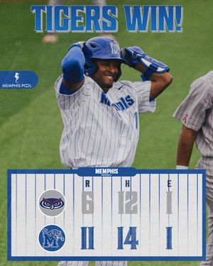 Image post by @memphisbaseball on Instagram