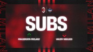 Image post by @acmilan on Twitter