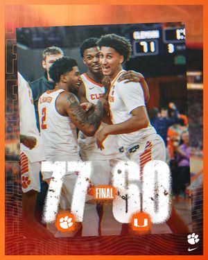 Image post by @clemsonmbb on Instagram