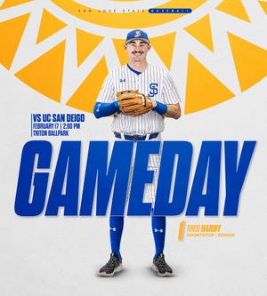 Image post by @SanJoseStateBSB on Twitter