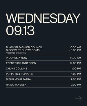 Image post by @nyfw on Instagram