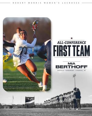 Image post by @RMUAthletics on Facebook