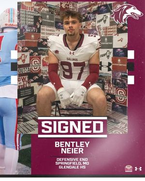 Image post by @SalukiFootball on Facebook