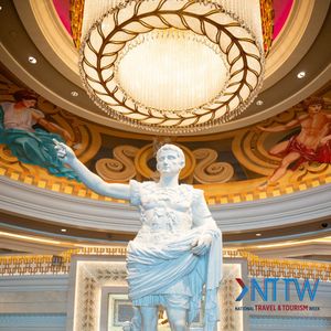 Image post by @CaesarsPalace on Twitter